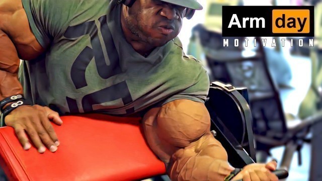 'MONSTER BICEPS AND TRICEPS - HARDCORE ARM WORKOUT - PHIL HEATH MOTIVATION'