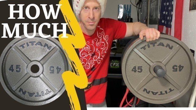 'Cheapest Weights | Titan Fitness Cast Iron Plate Review | Best Budget Weights for a Home Gym'