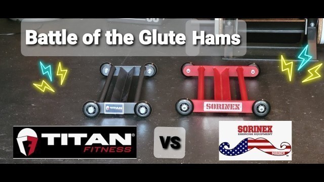 'Titan Fitness Glute-Ham Glider vs Sorinex Glute-Ham Roller'