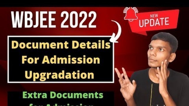'WBJEE 2022 Document Details For Upgradation & Admission | Medical Certificate | Anti Ragging Format'