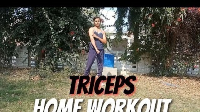 'Killer Triceps Home Workout #fitness  #beginners'
