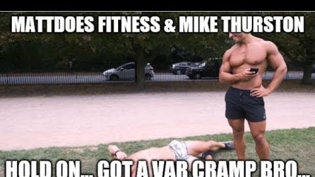 'Bodybuilders MattDoesFitness & Mike Thurston Try The Army Physical Fitness Test!'