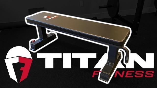 'Titan Fitness Flat Bench Review/Unbox/Assembly'