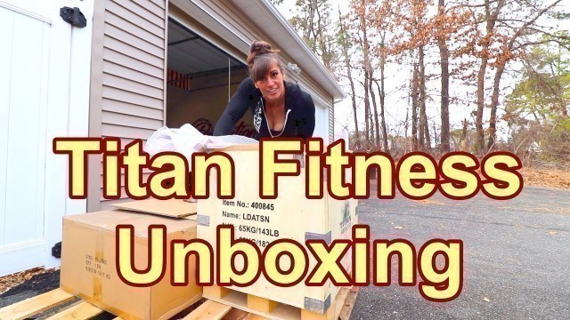 'Titan Fitness Loadable Atlas Stone Unboxing!'