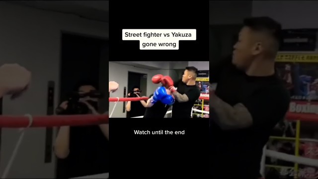 'Street fighter vs Yakuza, Fight, Knockout, Kickboxing. #fitness #fighter #fight  #kickboxing'
