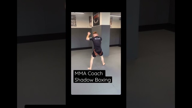 'MMA Fighter Shadow Boxing #bjj #mma #ufc #gym #motivation #training #boxing #fitness #london'