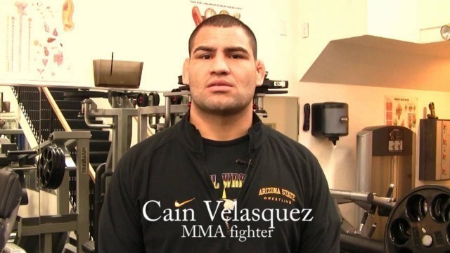 'Cain Velasquez MMA Fighter talks about training with celebrity/fitness trainer Joe Grasso'