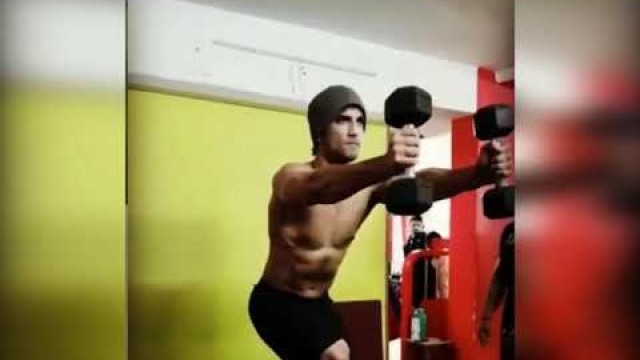 'Sushant singh Rajput intense Workout I Workout video'