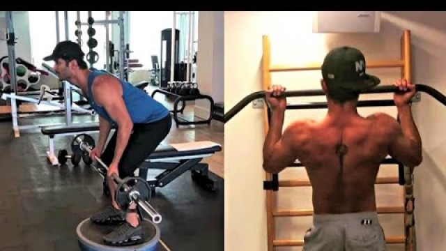 'Sushant Singh Rajput Workout In Gym For Kedarnath'