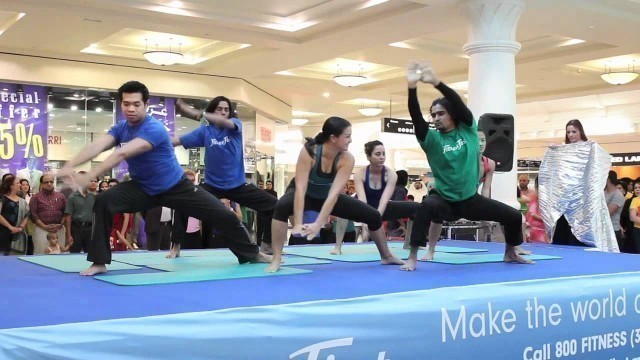 'Fitness First Middle East presents: Yoga @ Celebrate Life with Dance.'