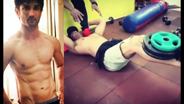 'Sushant Singh Rajput Workout Videos'