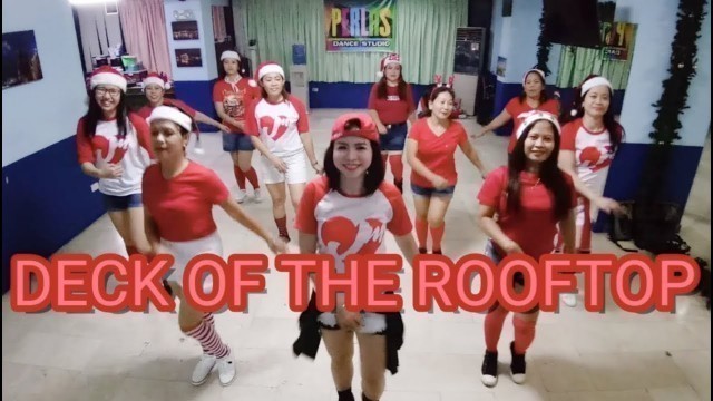 'DECK OF THE ROOFTOP | Glee Cast | Christmas Dance Fitness | JM'