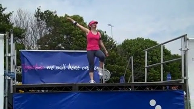 'Afternoon warm up RFL EASTBOURNE 2010 JM Fitness UK'