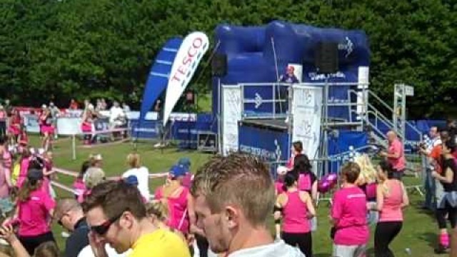 'Morning warm up RFL EASTBOURNE 2010 JM Fitness UK'