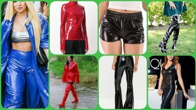 'latest latex leather outfits for ladies in most stylish designs #latex #fashion #leather #trendy'