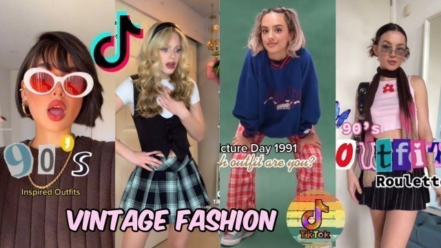 '90\'s INSPIRED OUTFITS - FASHION IDEAS | TikTok Fashion compilation'