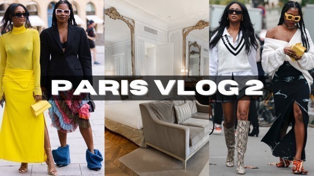 '✨PARIS FASHION WEEK VLOG 2! MY FAVORITE OUTFITS, WHERE TO EAT & SHOP & NEW HOTEL TOUR✨ MONROE STEELE'