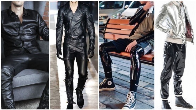 'Stylish Adorable men latex outfit ideas'