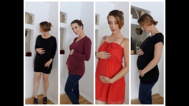 'ThredUp Try-On Maternity Haul | 14 Outfits! | October 2017 | Clothing Hacks &  Style Tips!'