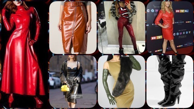 'latest fabulous latex leather outfits for ladies #latex #fashion #trendy #leather #outfits #ideas'