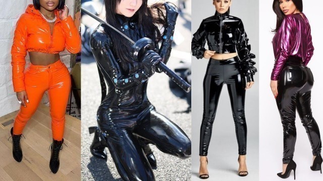 'most demanding shiny latex leather dresses for ladies #leather #latex #fashion #fashion #outfits'