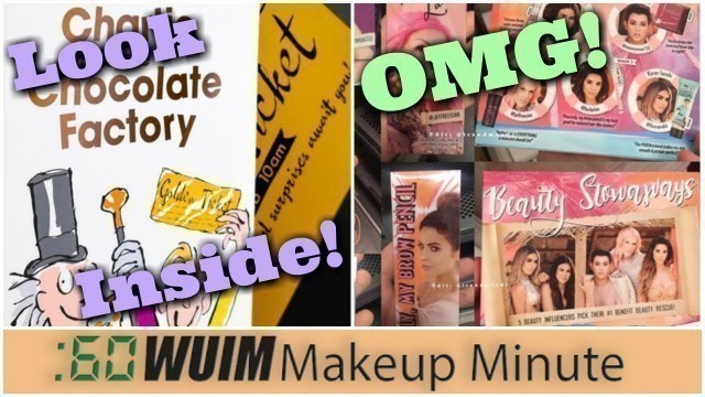 'INSIDE Storybook Cosmetics\'s Chocolate Factory Palette + YouTubers Collab w/Benefit! | Makeup Minute'