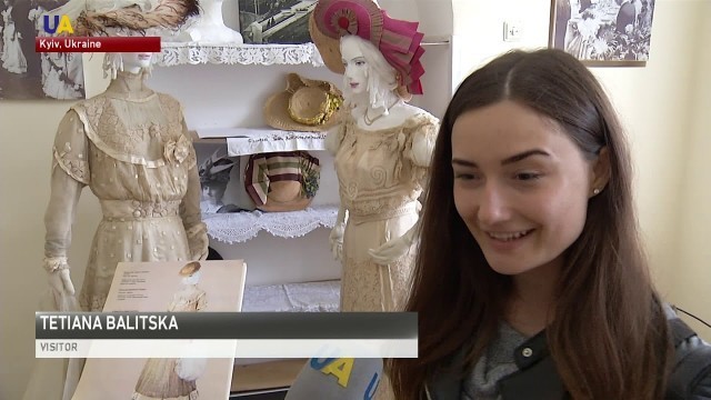 '19th Century Outfits on the Vintage Fashion Exhibition in Kyiv'