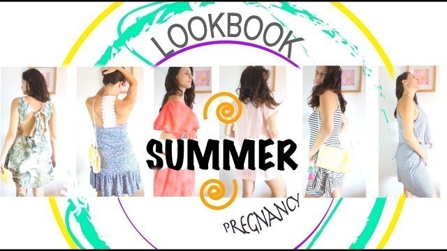 'PREGNANT Outfit Ideas -  lookbook SUMMER 2017- 22 WEEKS PREGNANT'