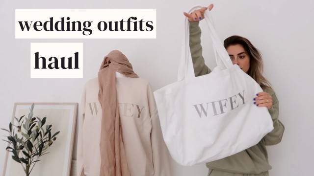 'VLOG - WEDDING OUTFITS HAUL & LAST MINUTE PLANNING!'