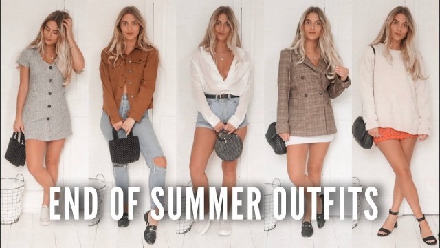 'End Of Summer Outfits | Fashion Influx'