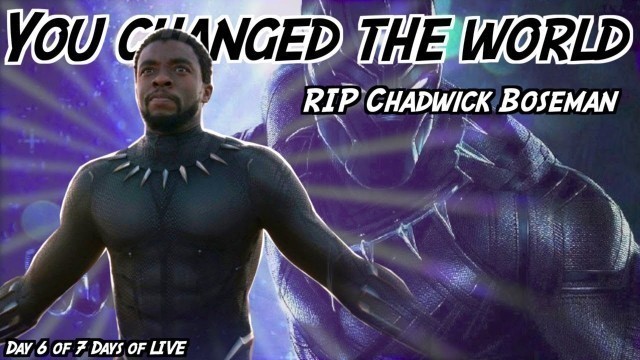 'Chadwick Boseman & the Mental Fitness impact he had on us Day 6 of 7 Days of LIVE'