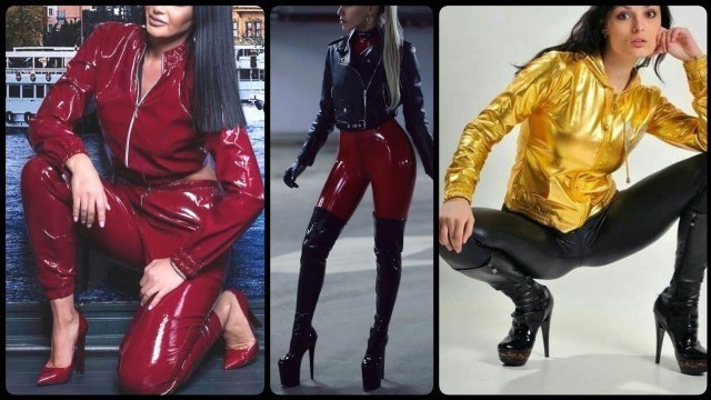 'amazing latex vinyl dresses 4 ladies #new #trending #trend #fashion #amazing #latest #viral #outfit'