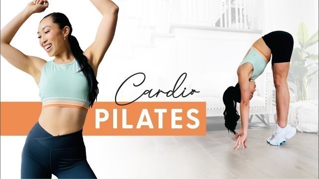 '10 Minute Cardio Pilates Workout - burn fat + tone muscle, no jumping!'