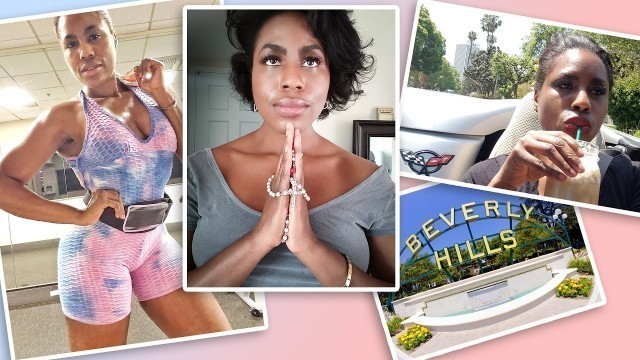 'Life Vlog | Beverly Hills Stompin, Corvette Drivin, Weight Liftin & Being Feminine Fabulous 4/20/21'