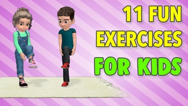 '11 Fun Exercise Routines For Kids At Home - Get Fit, Get Active!'