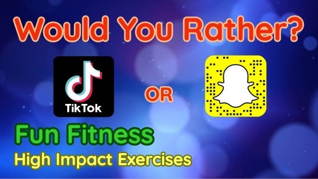 'Would You Rather?? WORKOUT - At Home Fun Fitness Activity for Family and Kids - Physical Education'