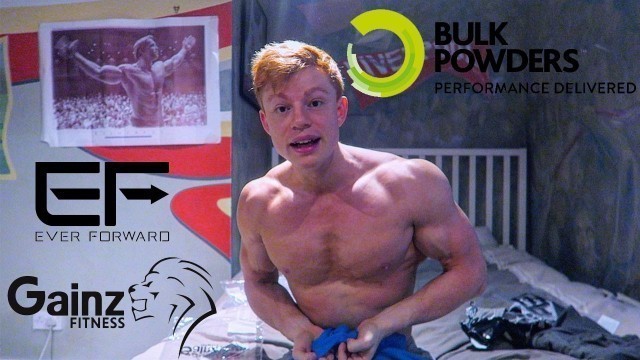 'UNBOXING! | Ever Forward | Bulk Powders | Gainz Fitness'