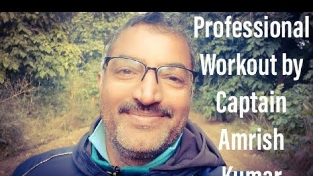 'Professional Athletic Workout by Senior Army #Coach Captain Amrish Kumar'