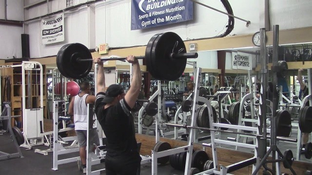 'Jason Blaha Showing That The Overhead Press Can Build Bench Press Strength Day 1'