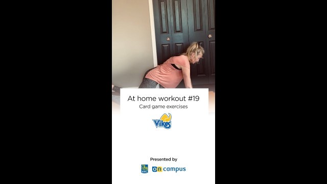 'Quick at Home Fitness from Vikes Rec. - Workout #19'