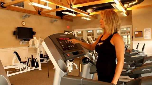 'How To use the Life Fitness 93ti Treadmill'