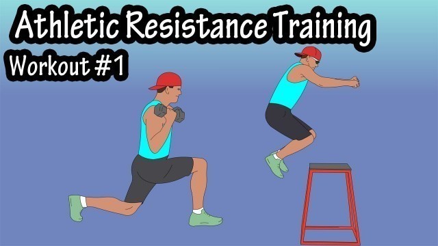 'Athletic High Intensity Resistance Strength Circuit Training Workouts - Hiit Workout For Athletes'