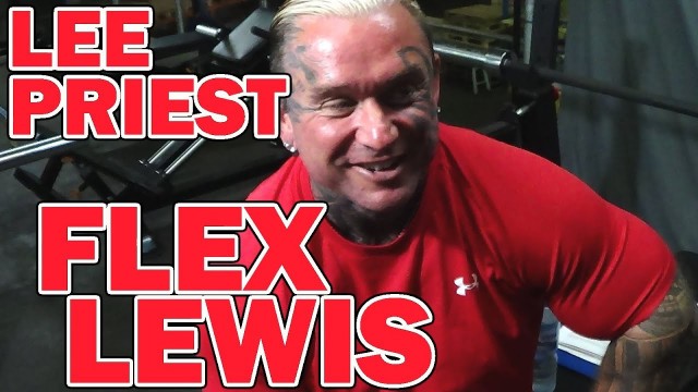 'LEE PRIEST on Bodybuilder FLEX LEWIS'