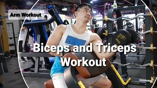 'Bicep Curl and Tricep Curl | Muscle & Fitness | Anthony Tambanillo | TonyoFrontliner'