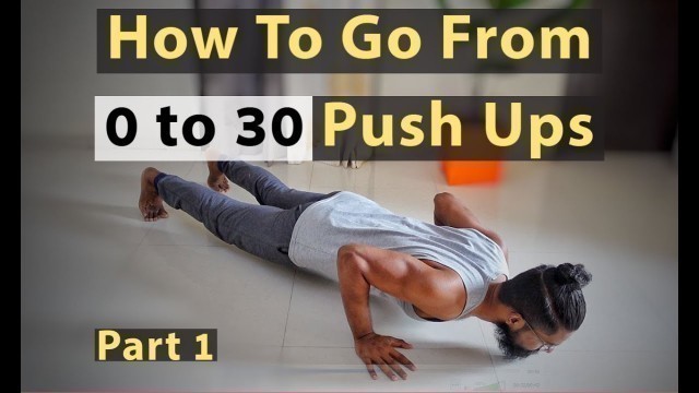'Easy Push-Up Progression For Beginners Part 1 | Workout Diaries - Episode 3'