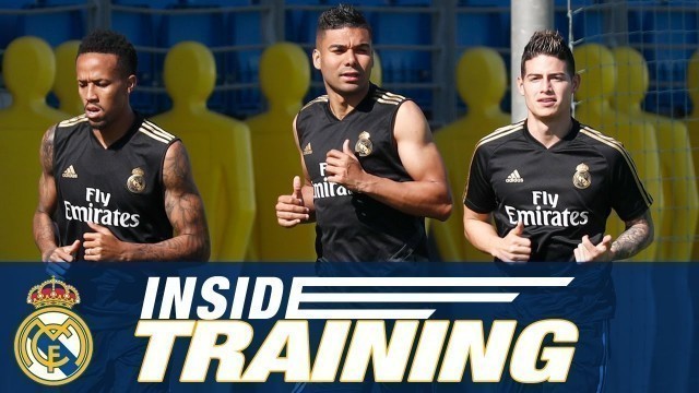 'James, Casemiro and Militão start pre-season training at Ciudad Real Madrid'
