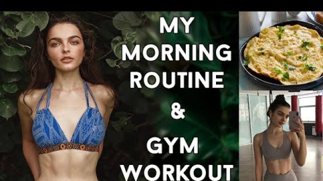 'Тренировка на все тело/Full body GYM WORKOUT | Что я ем на завтрак/What do I eat for Breakfast|'