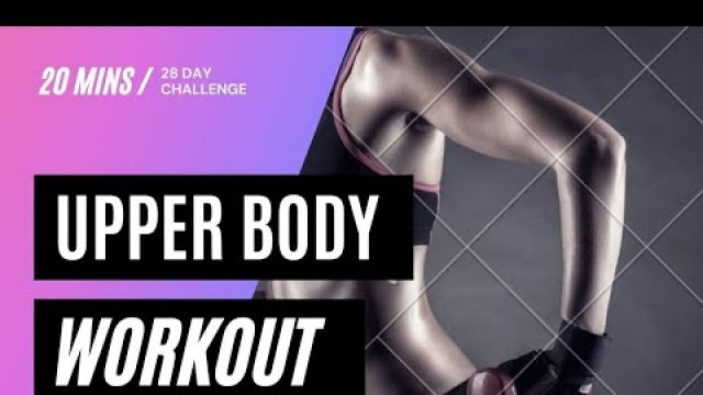 'Beginners Upper Body Workout with no equipment I Fitness workout for women I Health & Fitness World'