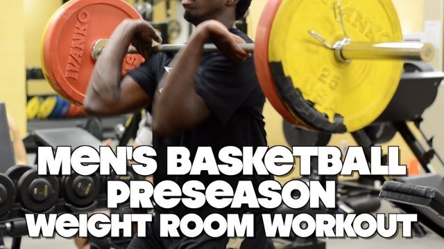 '2013-14 UCF Men\'s Basketball Preseason Weight Room Workout'