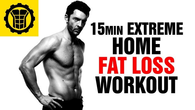 'Burn Fat Fast With This 15min Extreme Home Workout - Full Body - Follow Along - Sixpackfactory'